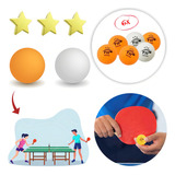 6 Bolas Bolinha De Ping Pong P Tenis De Mesa Profissional