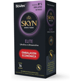 6 Caixas Preservativo Camisinha Blowtex Skyn Elite Ultrafino