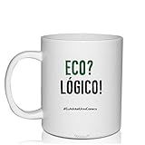 6 Canecas Brancas Personalizadas Eco Logico