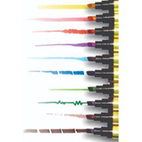 6 Caneta Marcador Permanente Magic Color 1 Pt Sob Medida
