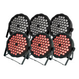 6 Canhao Refletor Led Par 64