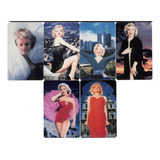 6 Cartões Telefônicos Marilyn Monroe Usa Raro