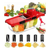 6 Em 1 Mandoline Slicer Nicer E Fatiador Cortador De Legumes