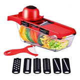 6 Em 1 Mandoline Slicer Nicer E Fatiador Cortador De Legumes