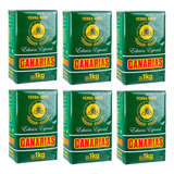 6 Erva mate Canárias Especial 1kg Uruguaia Chimarrão