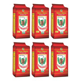 6 Erva Mate Ximango Chimarrão Vácuo Tradicional Grossa 1kg