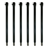 6 Extensor Extensão 60cm 600mm Para Perfurador De Solo Kit