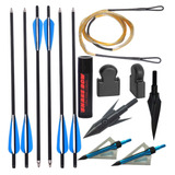 6 Flechas Para Balestra 120 150 160 175 180lb Pronta Entrega