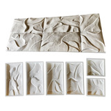 6 Forma 3d Molde 3d Pedra Natural Formas Para Gesso cimento
