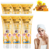 6 Kits De Creme Reparador De Veneno De Abelha Para Reparo Da