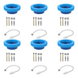 6 Kits Instalação Completa Vaso Sanitario C Caixa Acoplada