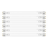 6 Lâmpada Uv 15w Germicida Ultravioleta T8 45cm Fluorescente