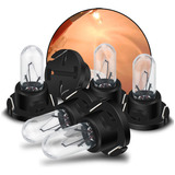 6 Lâmpadas 5mm Soquete T4 7 Âmbar 12v 1 4w 4300k Honda Civic
