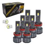 6 Lâmpadas Ultra Led Extreme Cut Techone Alto Baixo Milha 6k