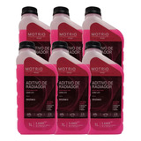 6 Lts Aditivo De Radiador Motrio Orgânico Pronto Para Uso Cor Rosa