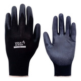 6 Luva Pu Multiuso Serviços Gerais Multitato Nylon Volk