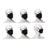 6 Máscaras De Proteção Lupo Fit Virus bac Off Lavável