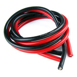 6 Metros Fio Silicone 18awg 3 Mts Preto 3 Mts Vermelho 
