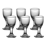 6 Mini Taça Tacinha Licor Dose Casa Vidro Casamento Natal