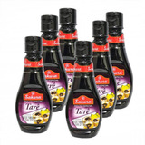 6 Molho Tarê Sakura 180ml P Hot Roll Temaki Sushi Doce