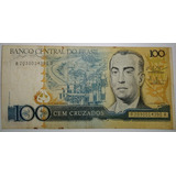 6 Notas 100 Cruzados 1986 Varias Series
