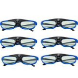 6 Óculos Projetores 3d Dlp link