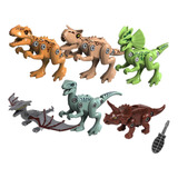 6 Pacote Para Desmontar Brinquedos De Dinossauro Manual