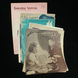 6 Partituras Para Piano E Acordeon Da Década De 1950