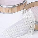 6 Peças 25 Cm Malha De Silicone Vaporizador Cozinha Silicone Vaporizador Malha Redonda Almofada Antiaderente Vaporizador Forros De Malha Bolinhos De Malha Para Assar Pastelaria Dim Sum Steamer Papel Tapete