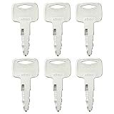 6 Peças 91A07-01910 Chaves De Ignição A5160 Substituição Para Empilhadeiras Mitsubishi CAT FG Series