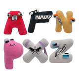 6 Peças De Brinquedo De Pelúcia Alphabet Lore Doll Presente