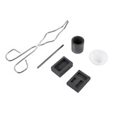 6 Peças De Kit De Forno De Fundição De Ouro E Prata Resisten