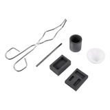 6 Peças De Kit De Forno De Fundição De Ouro E Prata Resisten