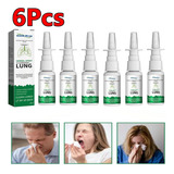 6 Peças De Spray Nasal Que Limpa Os Pulmões Para Ajudar Na R