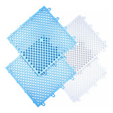 6 Peças Piso Modular Borracha Anti derrapante 30x30 Premium