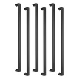 6 Puxador P Gavetão Grande Closet Less Alça 704mm Armário