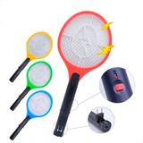 6 Raquete Elétrica Mata Mosquito Mosca Inseto Recarregável