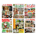 6 Revistas Bordados Ponto De Cruz Ag De Ouro Natal Páscoa