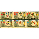 6 Selos Coreia Copa Do Mundo De Futebol México 86 L 3568