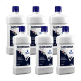 6 Shampoo Clorexidina Dugs Cães Seborreia Anti Queda 500ml