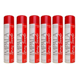 6 Spray Impala Secante De Esmalte P Unhas 400 Ml Seca 1 Min