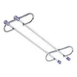 6 Suportes Organizador Armário Porta Taças 30cm Vinho Adega