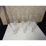 6 Taças De Champanhe Antigas De Cristal Para Sua Comemoração