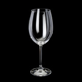 6 Taças De Vinho Tinto branco Bohemia Cristal Titanium 450ml Cor Transparente