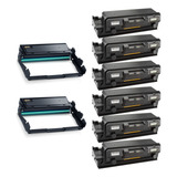 6 Toner 2 Cilindro Drum W1330x Para Hp M432 M408 Chip Novo