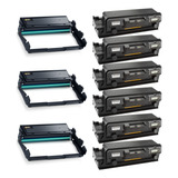 6 Toner 3 Cilindro Drum W1330x Para Hp M432 M408 Chip Novo