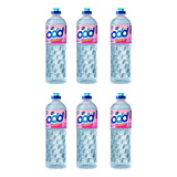 6 Unid Detergente Lava Louças Odd 500ml Clear Limppano