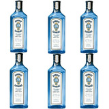 6 Unidades De Gin Bombay Sapphire