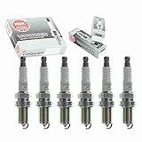 6 Velas De Ignição NGK V Power Compatíveis Com Mitsubishi Eclipse 3 0L V6 2001 2003