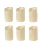 6 Velas Led Eletrônica Decorativa Simula Luz Acesa